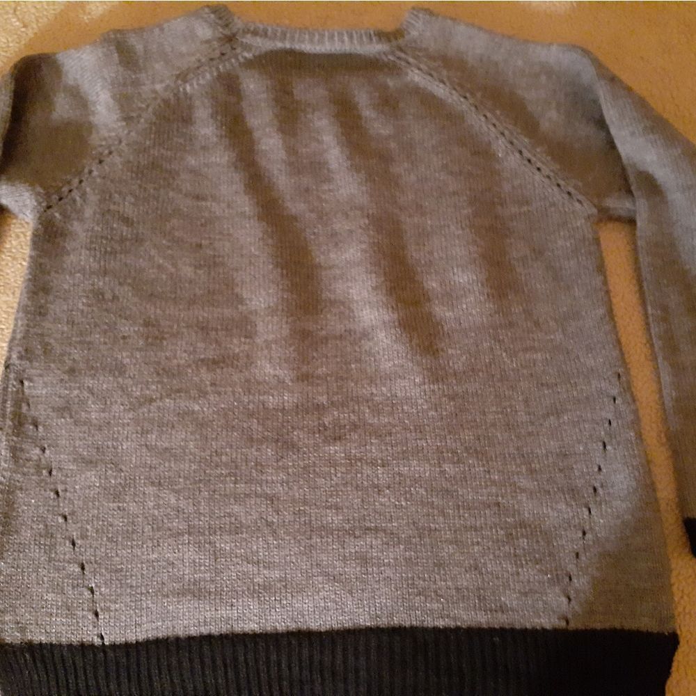 Large Girls Rhinestone Embellished Sweater - Picture 5 of 7